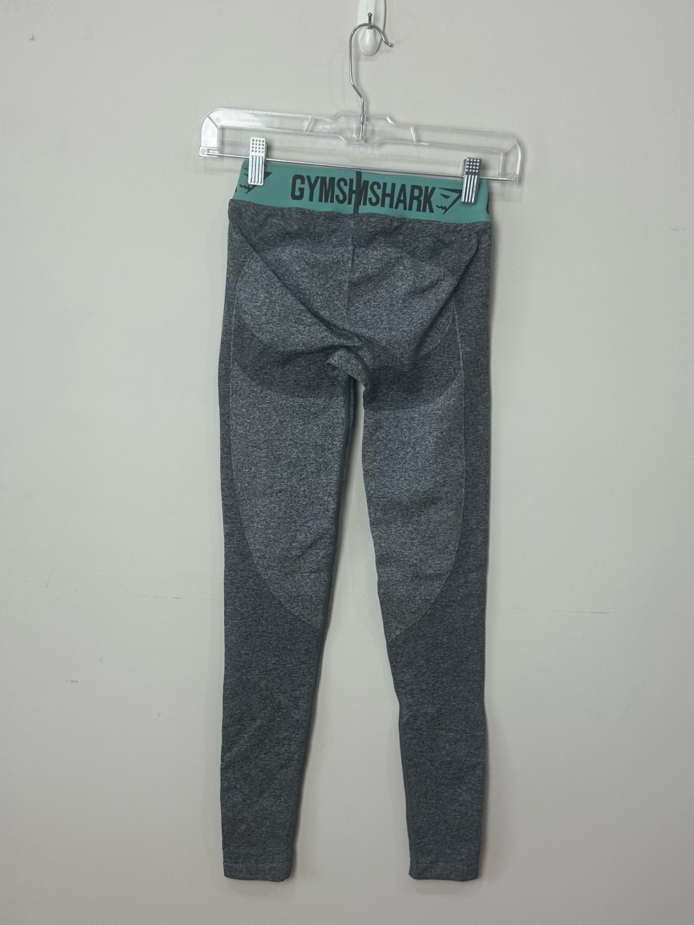Gymshark Gray Teal Leggings - Picture 2 of 5